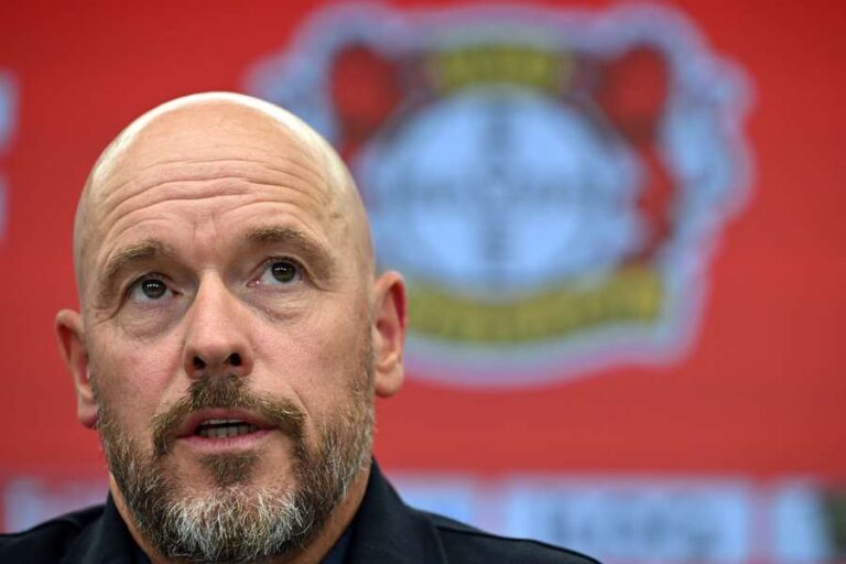 Erik ten Hag Bayer Leverkusen temp