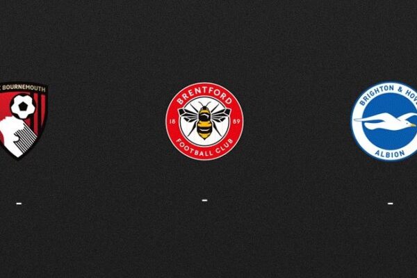 Brighton, Brentford, dan Bournemouth