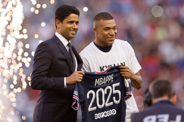Kylian Mbappe PSG temp