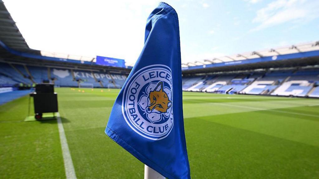 Leicester City logo bendera temp