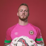 Mark Flekken Brentford Bayer Leverkusen temp