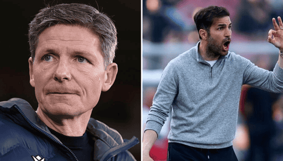 Oliver Glasner dan Cesc Fabregas Dalam Pertimbangan