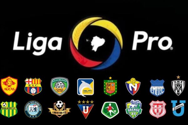 liga pro ekuador serie a para juara logo temp
