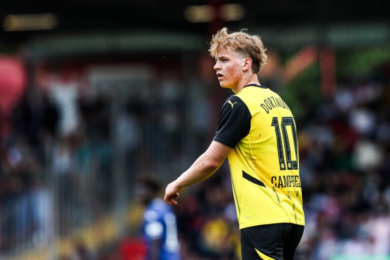 Cole Campbell, Minat Bertumbuh pada Bakat Muda Borussia Dortmund